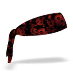 Red Dragon Print | Designer Headband